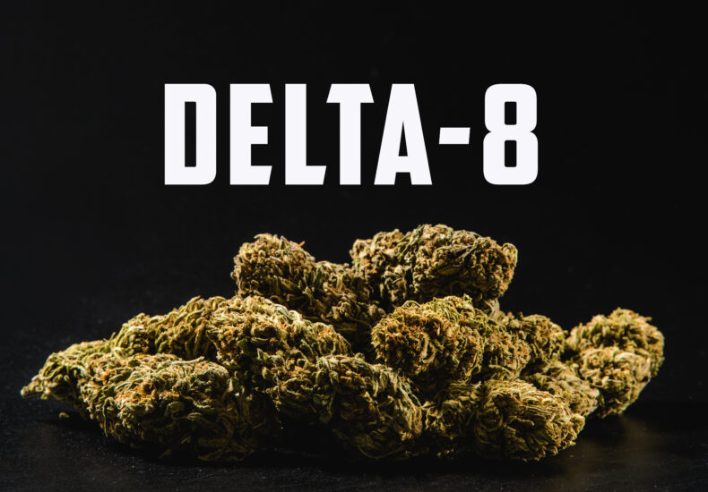 pile of delta 8 buds