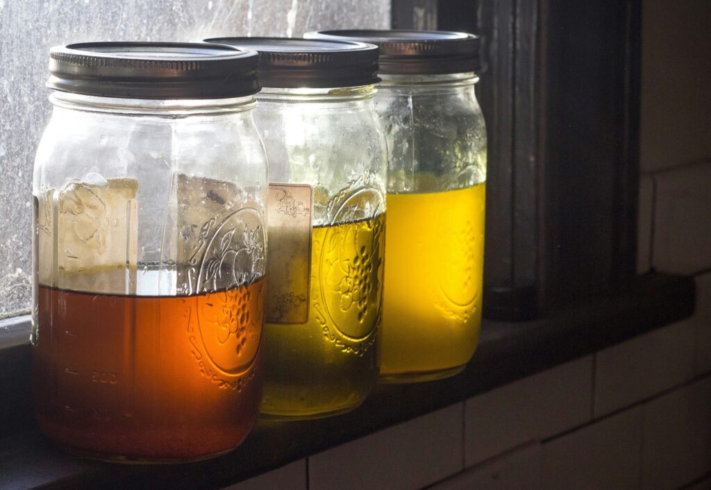 Herb infused oils