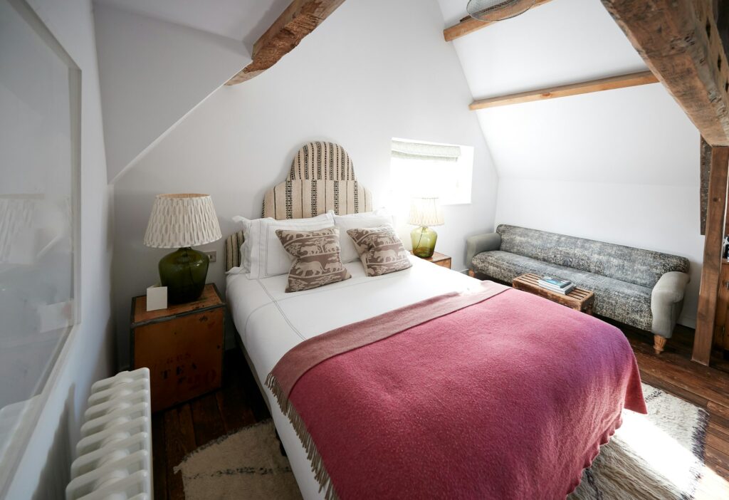 Interior Of Guest Room In Bed And Breakfast Hotel